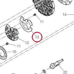 Tole insonorisant pompe — réf. 8271H901A | Ducati Store
