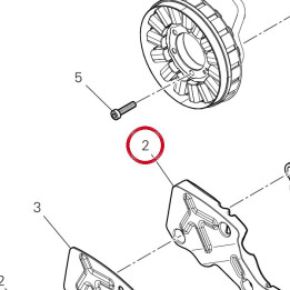 Panneau insonorisant — réf. 48613061A | Ducati Store