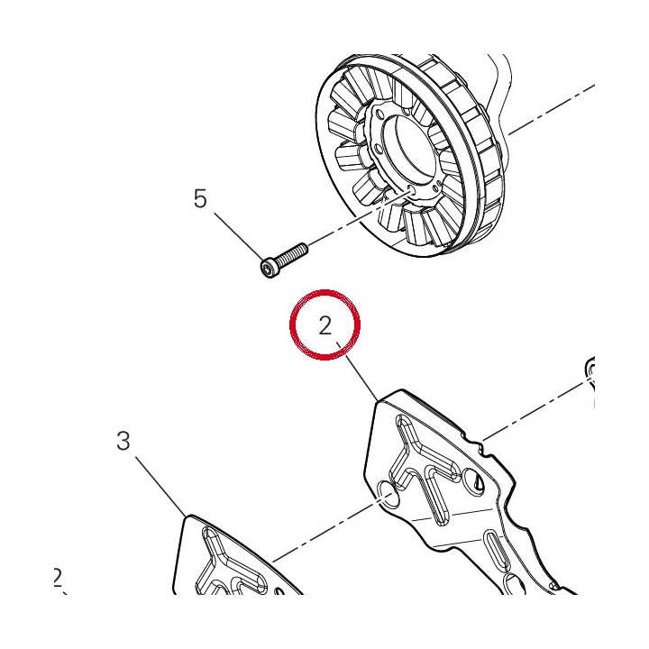 Panneau insonorisant — réf. 48613061A | Ducati Store