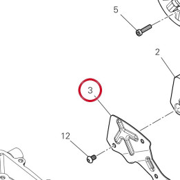 Tole insonorisant 8271H911A — réf. 8271H911A | Ducati Store