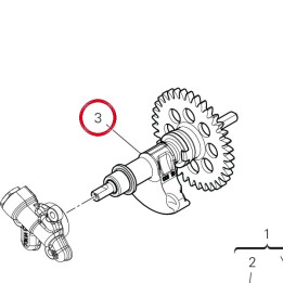 Arbre D'Équilibrage arrière — réf. 154P0023B | Ducati Store