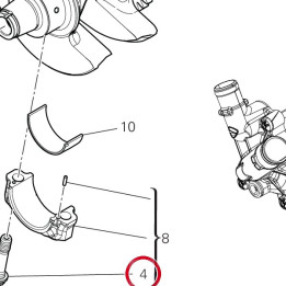 Vis, chapeau bielle — réf. 7791C521A | Ducati Store
