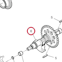 Arbre D'Équilibrage avant — réf. 154P0013B | Ducati Store