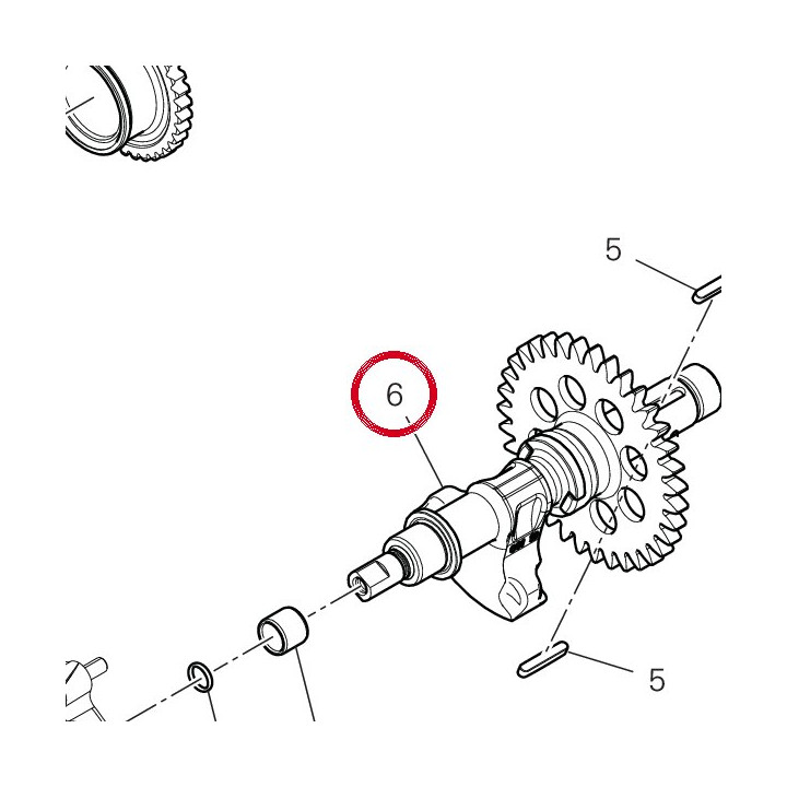 Arbre D'Équilibrage avant — réf. 154P0013B | Ducati Store