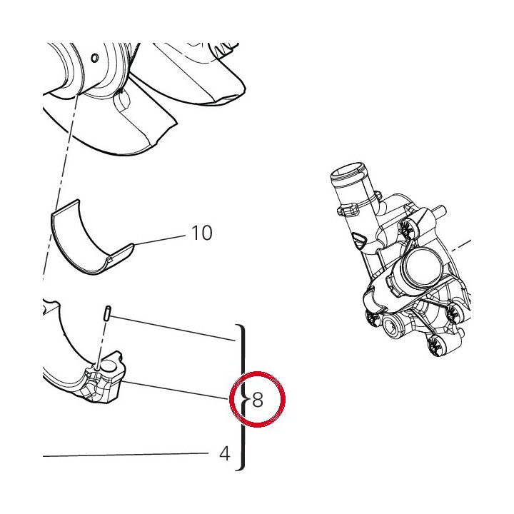Bielle (selection 1-2) — réf. 15622271CA | Ducati Store