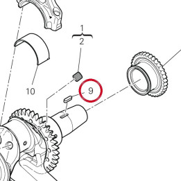 Plaquette 68050071A — réf. 68050071A | Ducati Store