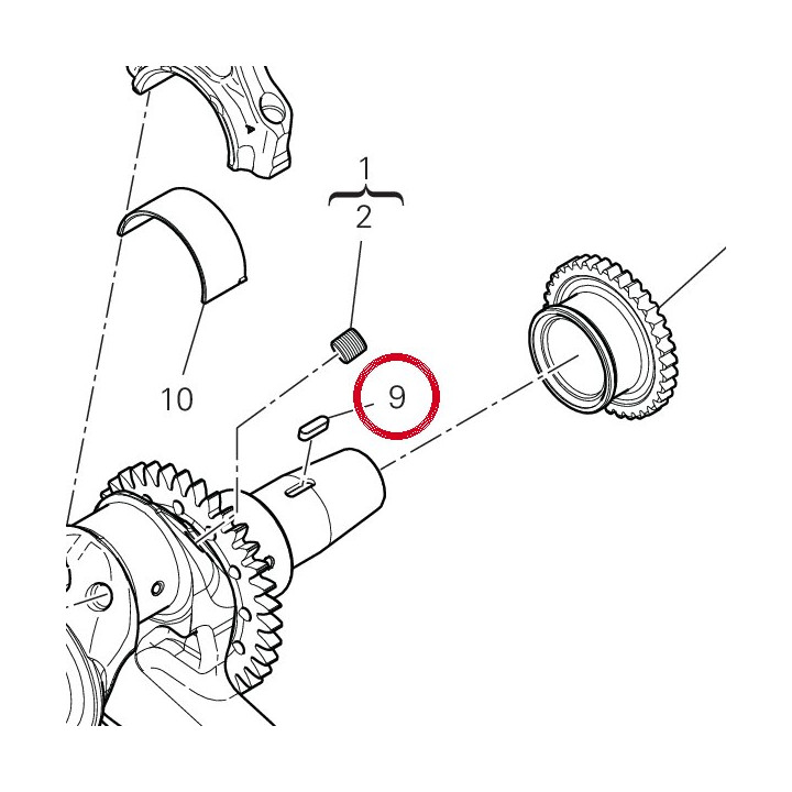 Plaquette 68050071A — réf. 68050071A | Ducati Store