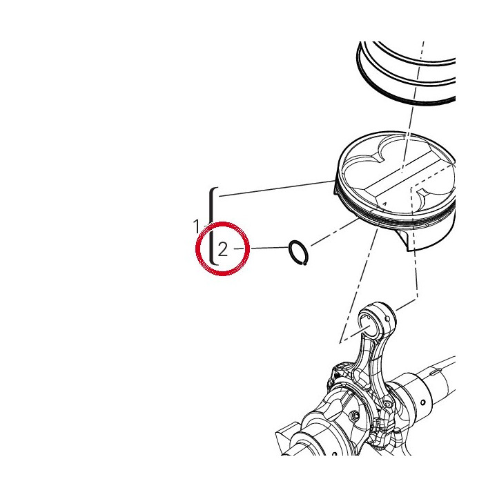 Bague elastique Bloque-Axe — réf. 12112601B | Ducati Store