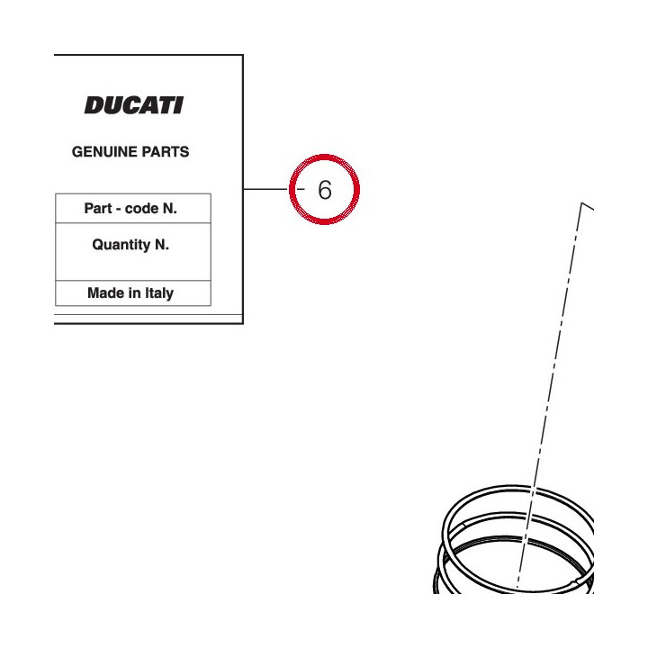 Etui garnitures 79120531D — réf. 79120531D | Ducati Store