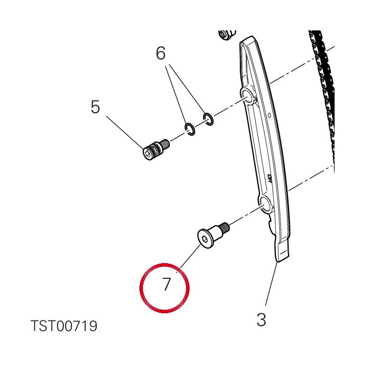 Pivot 8211A451A — réf. 8211A451A | Ducati Store