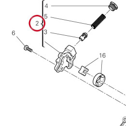 Couvercle pompe huile — réf. 24727312A | Ducati Store
