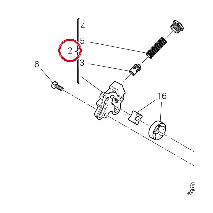 Couvercle pompe huile — réf. 24727312A | Ducati Store