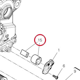 Rotor pompe à huile — réf. 17420791B | Ducati Store