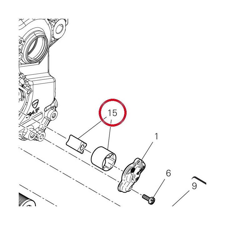 Rotor pompe à huile — réf. 17420791B | Ducati Store