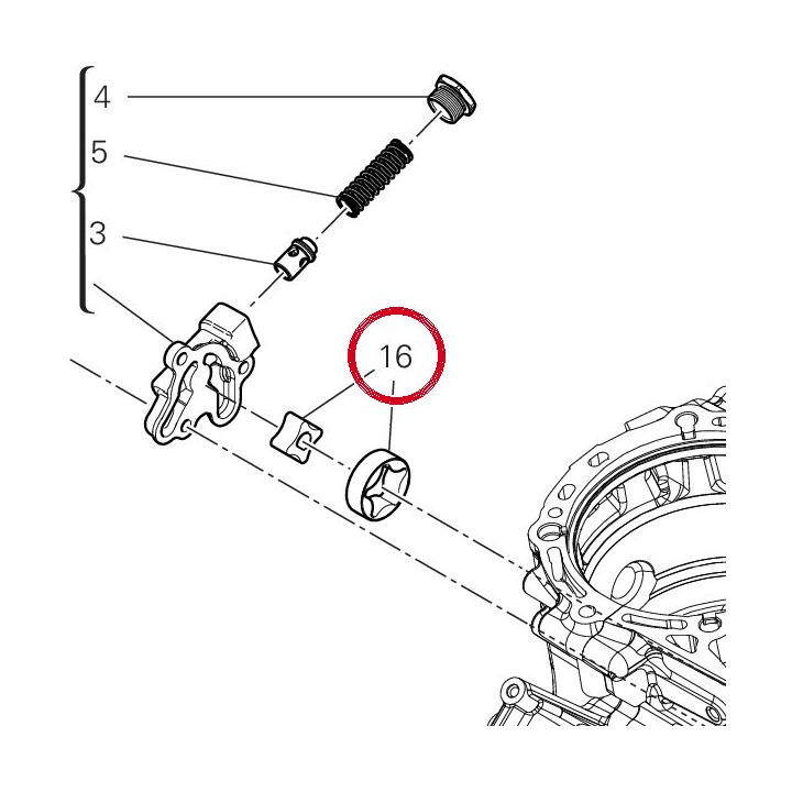 Rotor pompe à huile — réf. 17420781A | Ducati Store