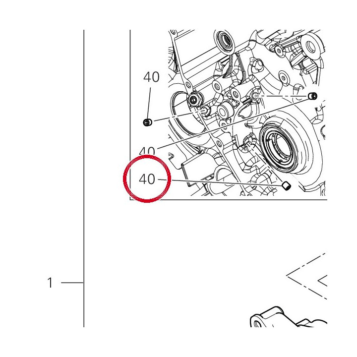 Vis sans tête filetée — réf. 78011561A | Ducati Store
