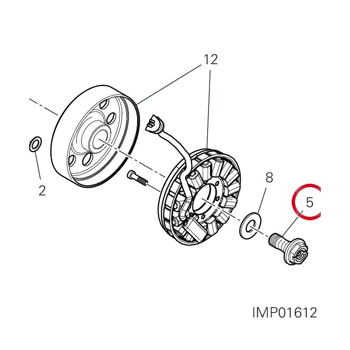 Vis special 7791C571C — réf. 7791C571C | Ducati Store
