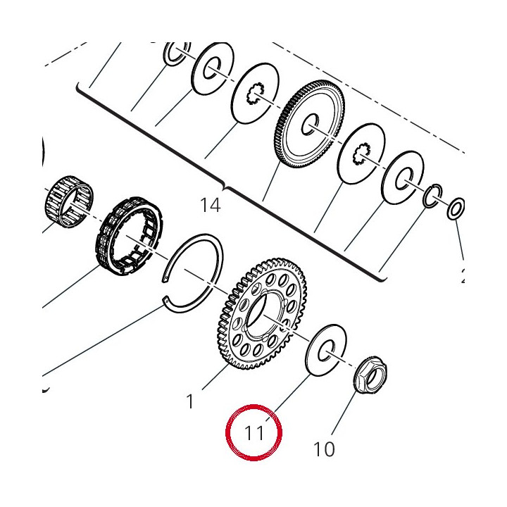 Rosette 85214831B — réf. 85214831B | Ducati Store