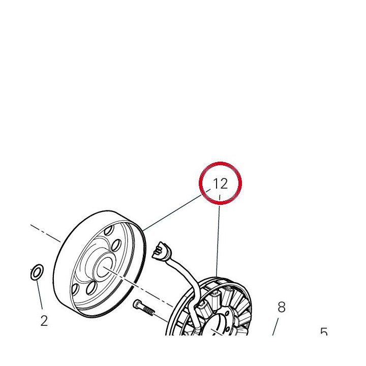 Alternateur 26420641C — réf. 26420641C | Ducati Store