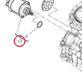 Démarreur électrique — réf. 27040191C | Ducati Store