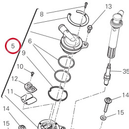 Soupape reniflard 59320431A — réf. 59320431A | Ducati Store