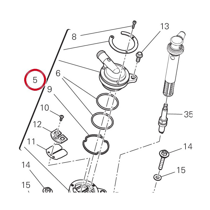 Soupape reniflard 59320431A — réf. 59320431A | Ducati Store
