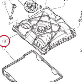 Couvercle culasse — réf. 24717662A8 | Ducati Store