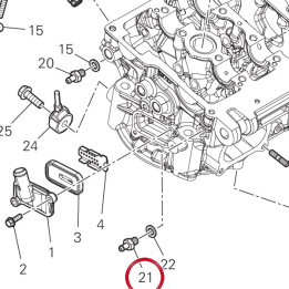 Raccord 81418021A — réf. 81418021A | Ducati Store
