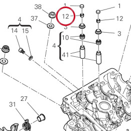 Jeu Demi-Cones 84510061A — réf. 84510061A | Ducati Store