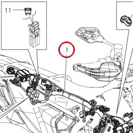 C╢blage principal 5101L642E — réf. 5101L642E | Ducati Store