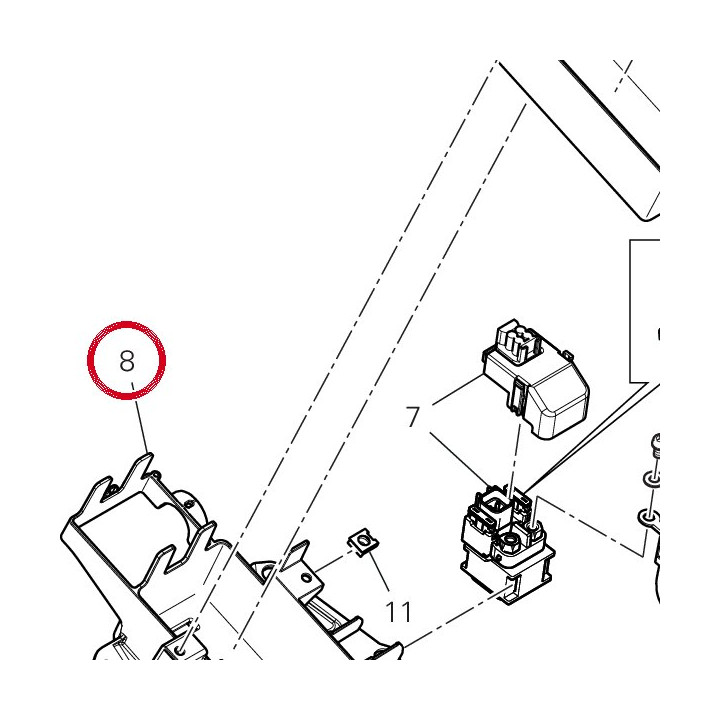Support components — réf. 8291P701B | Ducati Store