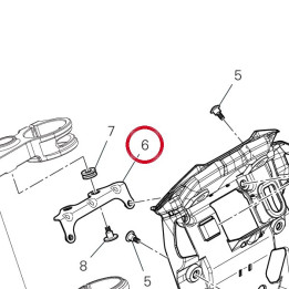 Equerre 8301M651AA — réf. 8301M651AA | Ducati Store