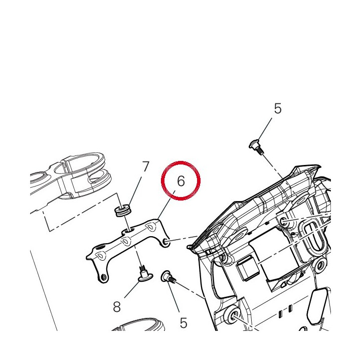 Equerre 8301M651AA — réf. 8301M651AA | Ducati Store