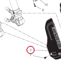 Protecteur de bras droit — réf. 4601E392AA | Ducati Store