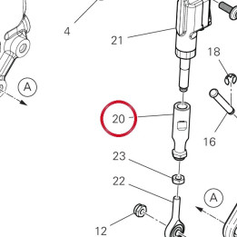 Asta rinvio cambio — réf. 11713851AA | Ducati Store