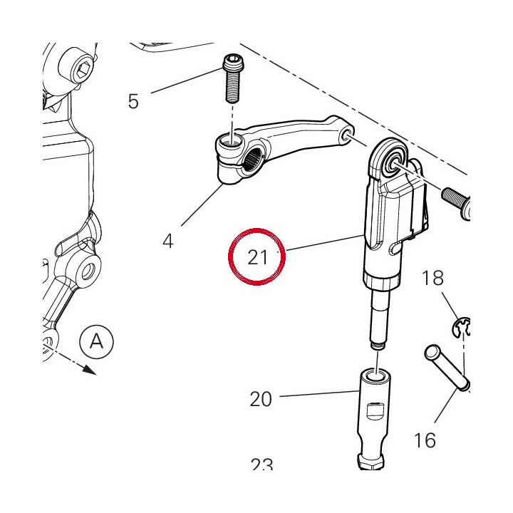 Quick shift 5521B362C — réf. 5521B362C | Ducati Store