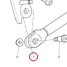 Béquille laterale — réf. 55610691BA | Ducati Store