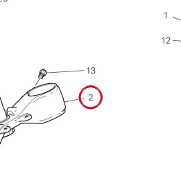 Base di sterzo 342P1022AA — réf. 342P1022AA | Ducati Store