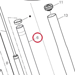 Unité pied de forche + — réf. 34922611A | Ducati Store