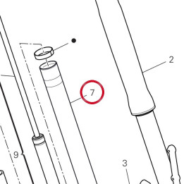 Unité pied de forche + — réf. 34922621A | Ducati Store