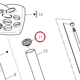 Bouchon gauche 34922661A — réf. 34922661A | Ducati Store