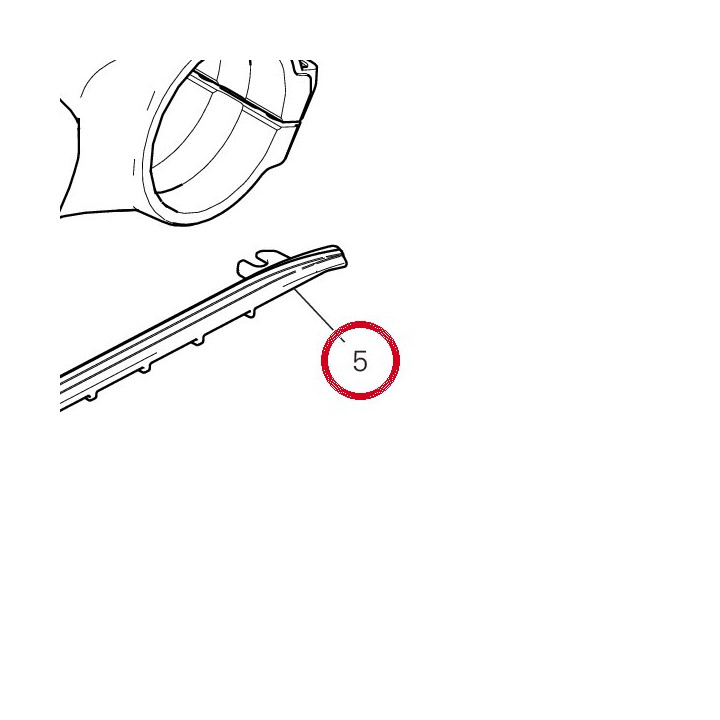 Patin chaîne supérieure — réf. 44712471A | Ducati Store
