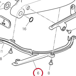 Patin chaîne inférieure — réf. 44710771A | Ducati Store
