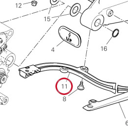 Protection tuyau frein — réf. 4601G421A | Ducati Store