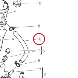 Tuyau huile 87712621A — réf. 87712621A | Ducati Store