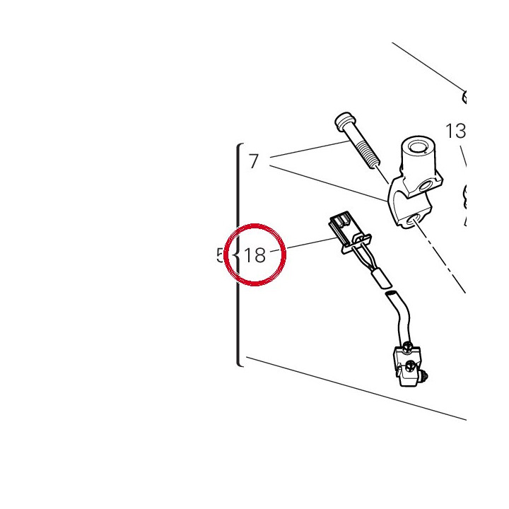 Micro-Interrupteur 53910491A — réf. 53910491A | Ducati Store