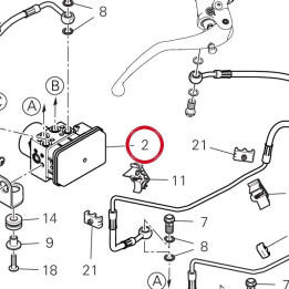 Centrale Abs 54240911A — réf. 54240911A | Ducati Store
