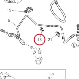 Passe-Cable 75840701A — réf. 75840701A | Ducati Store