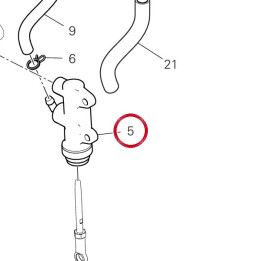 Pompe frein arrière — réf. 62540041A | Ducati Store