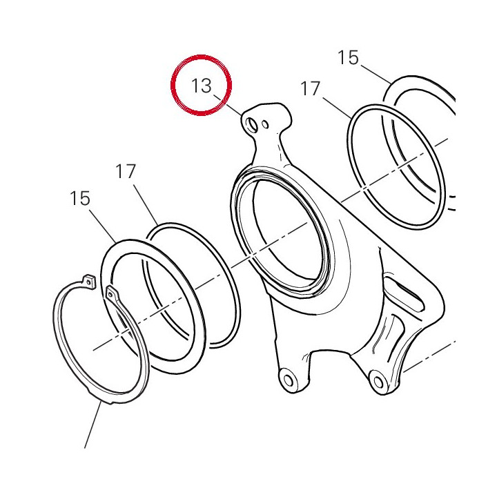 Plaque Porte-Pince Abs — réf. 82510431A | Ducati Store